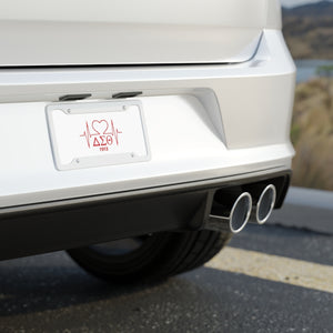 Delta Heartbeat License Plate