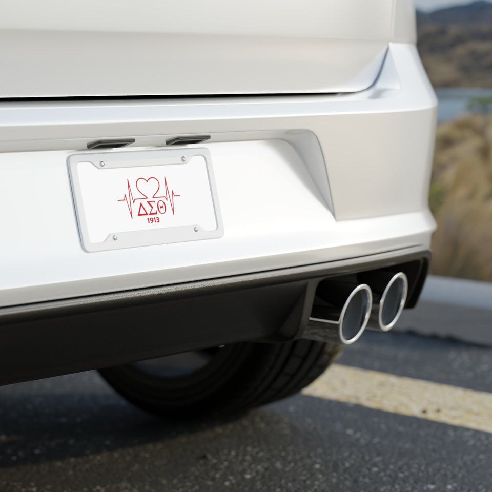 Delta Heartbeat License Plate