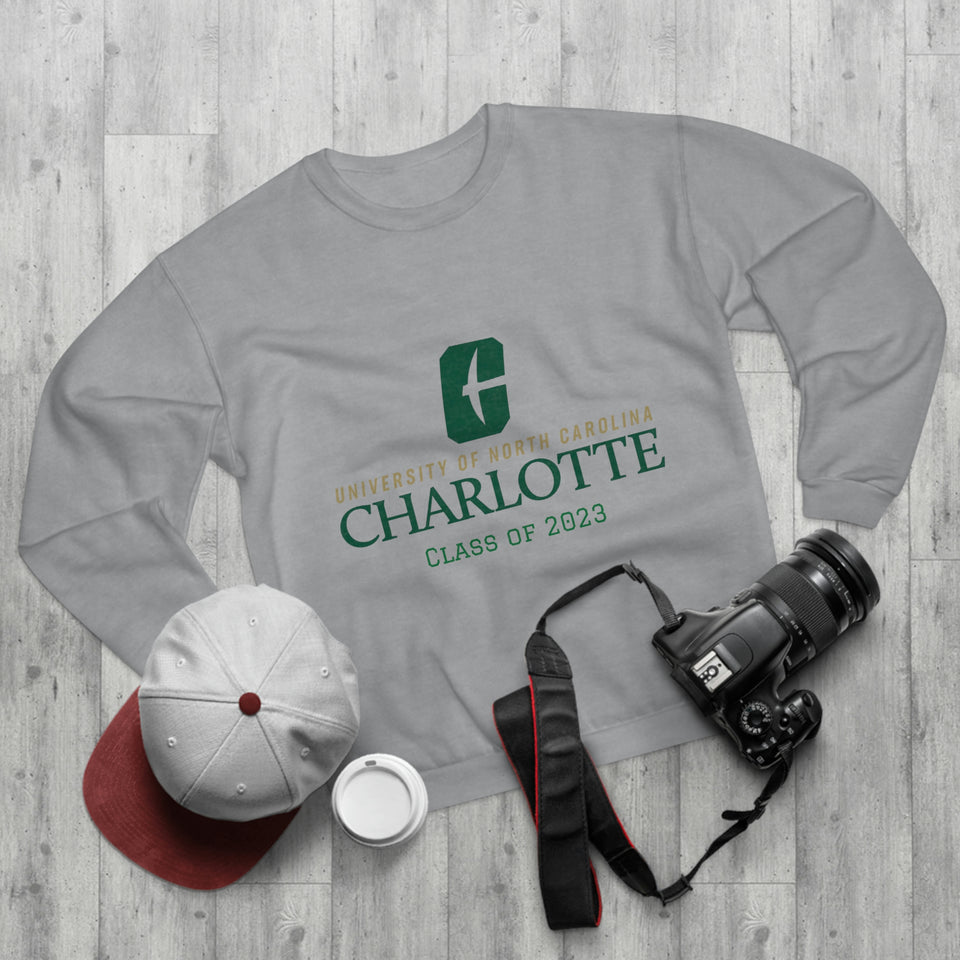 UNCC Class of 2023 Unisex Crew Neck Sweatshirt