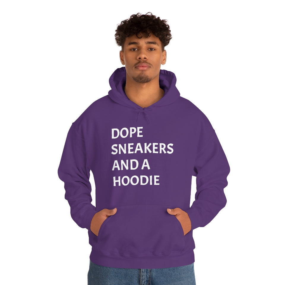 DOPE SNEAKERS AND A HOODIEUnisex Heavy Blend™ Hooded Sweatshirt