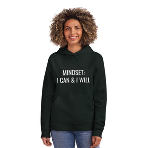 Mindset: I Can & I Will Unisex Drummer Hoodie