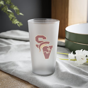 Sun Valley HS Frosted Pint Glass, 16oz
