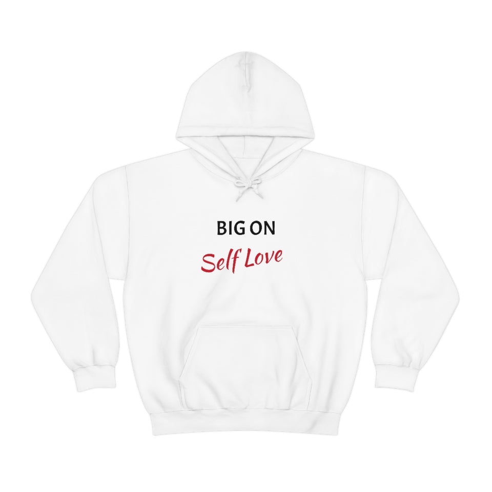 Big On Self Love Unisex Heavy Blend™ Hooded Sweatshirt