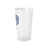 Piedmont HS Frosted Pint Glass, 16oz
