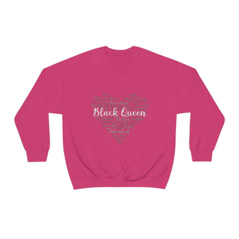 Black Queen Crewneck Sweatshirt