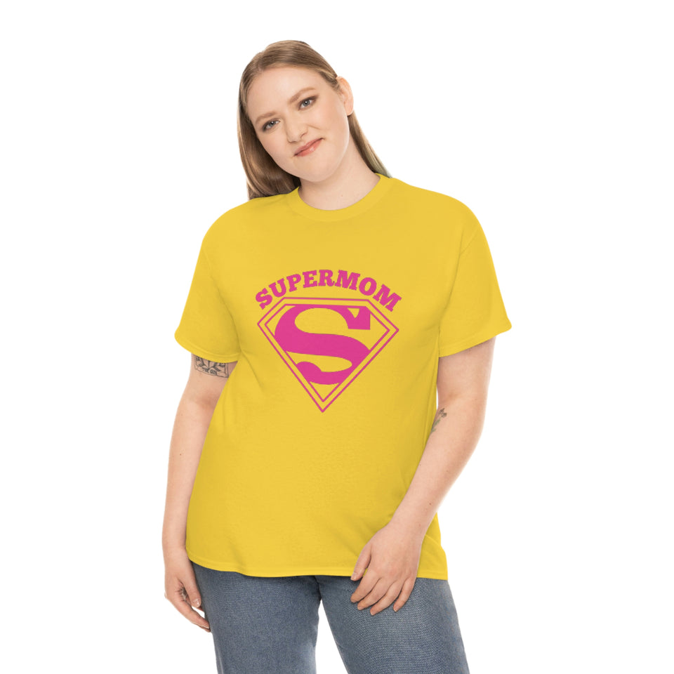 Super Mom Unisex Heavy Cotton Tee
