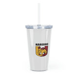 Harding University Plastic Tumbler with Straw