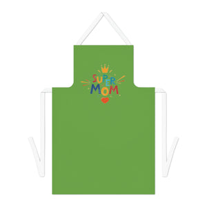 Super Mom Adult Apron (AOP)