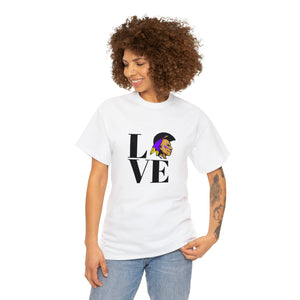 LOVE Alcorn State Unisex Heavy Cotton Tee