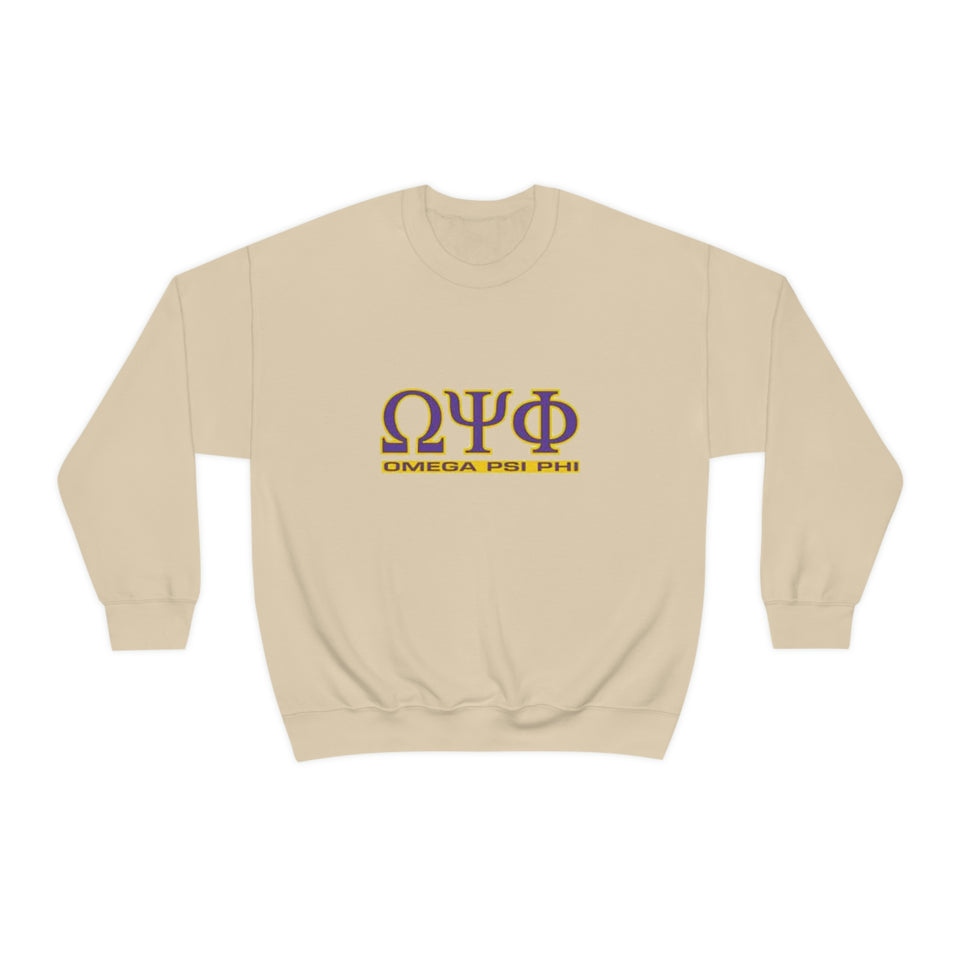 Omega Psi Phi Unisex Heavy Blend™ Crewneck Sweatshirt