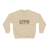 Omega Psi Phi Unisex Heavy Blend™ Crewneck Sweatshirt