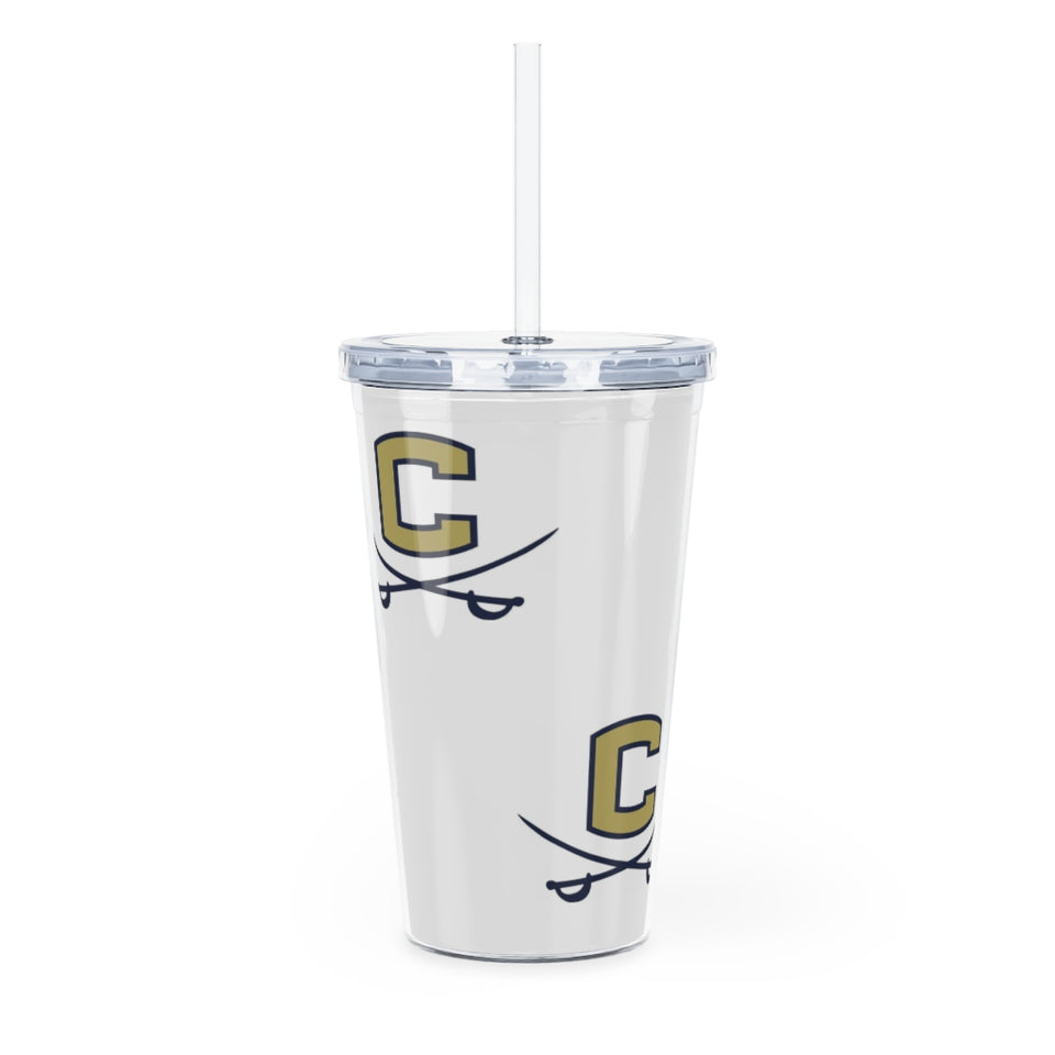 Cuthbertson Plastic Tumbler with Straw