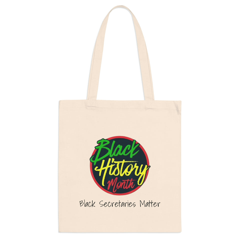 Black Secretaries Matter Tote Bag