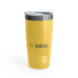 Bessemer City Yellow Jackets Ringneck Tumbler, 20oz