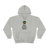 Black Barbers Matter Hooded Sweatshirt