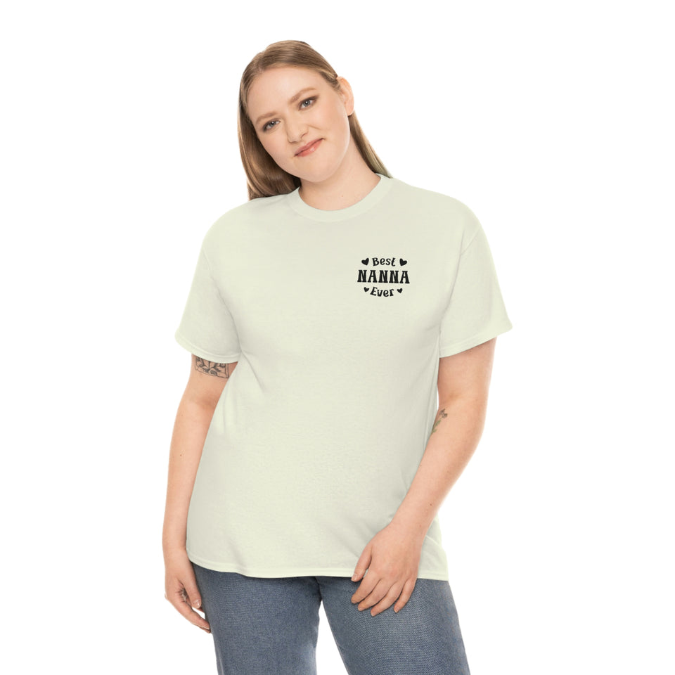 Best Nanna Ever Unisex Heavy Cotton Tee