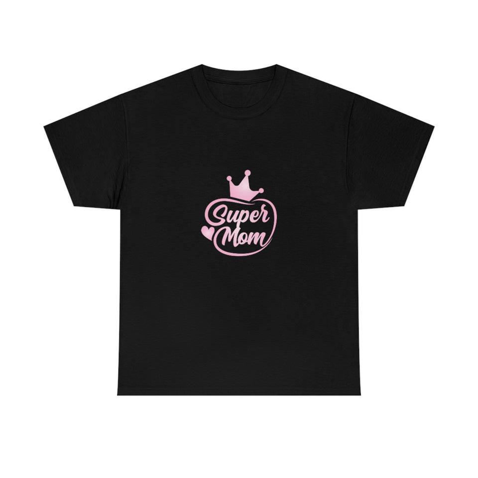 Super Mom Unisex Heavy Cotton Tee