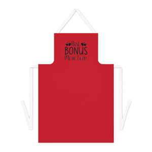 Best Bonus Mom Ever Adult Apron (AOP)