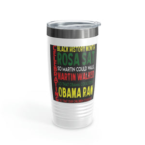 Celebrating Black History Month Ringneck Tumbler, 20oz