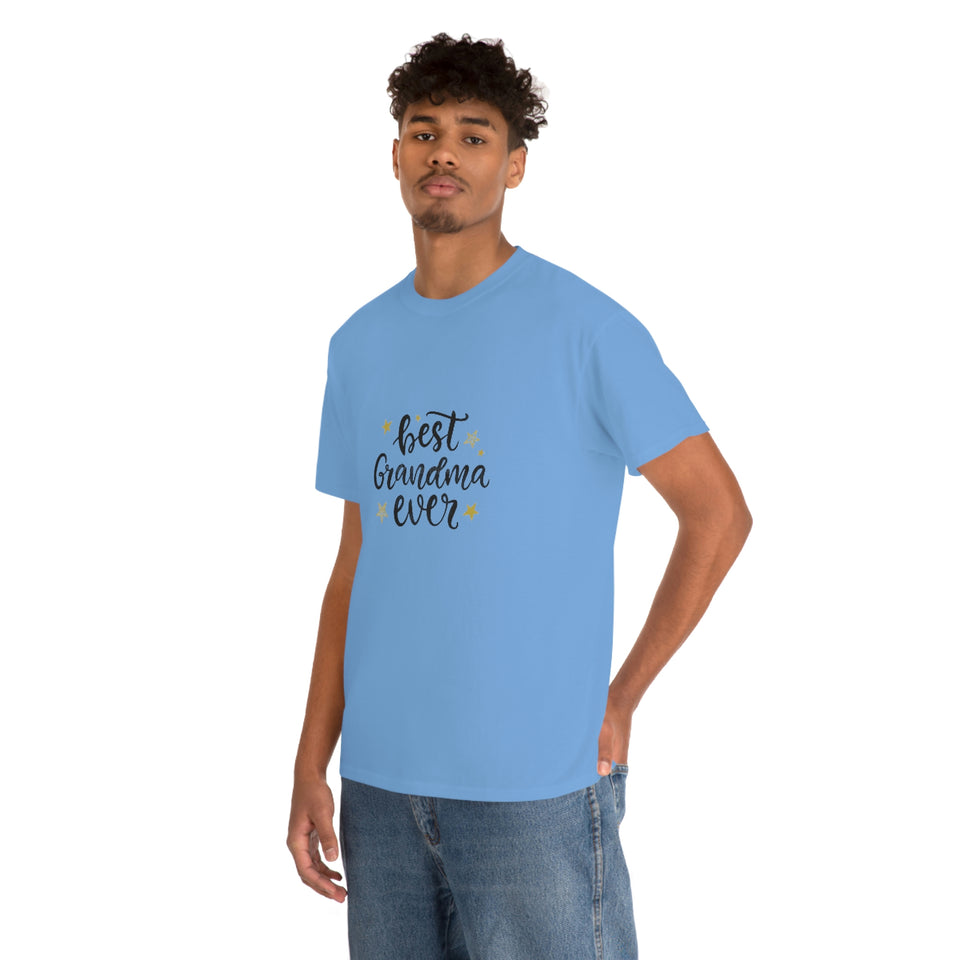 Best Grandma Ever Unisex Heavy Cotton Tee