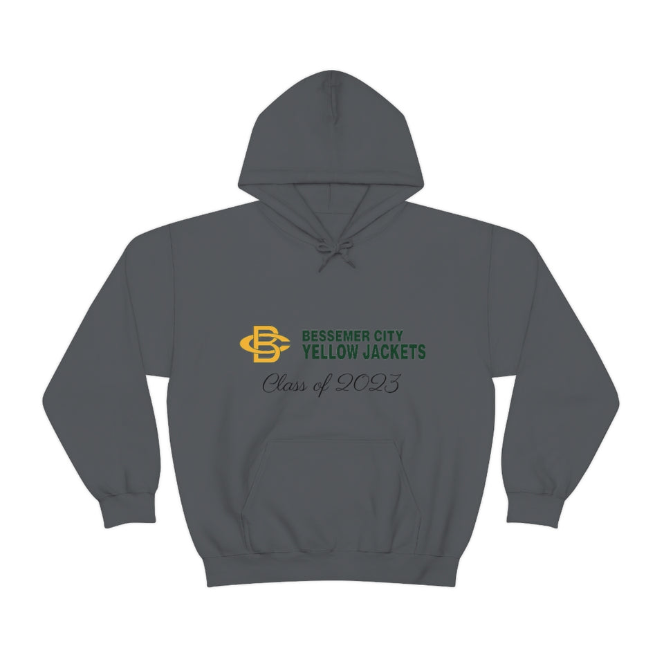 Bessemer City Yellow Jackets Class of 2023 Unisex Heavy Blend™ Hooded Sweatshirt