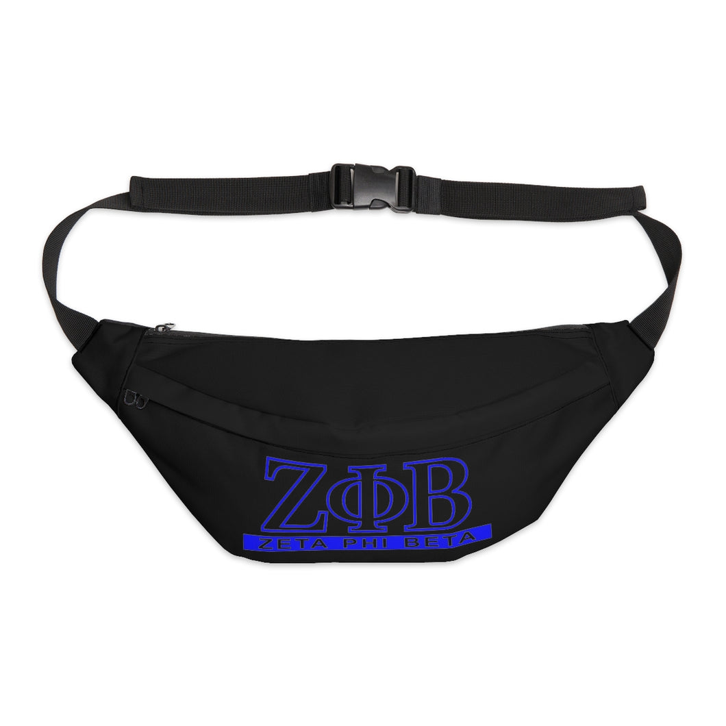 Zeta Phi Beta Large Fanny Pack