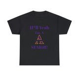 H*ll Yeah! Alcorn State Senior Unisex Heavy Cotton Tee