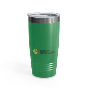 Bessemer City Yellow Jackets Ringneck Tumbler, 20oz