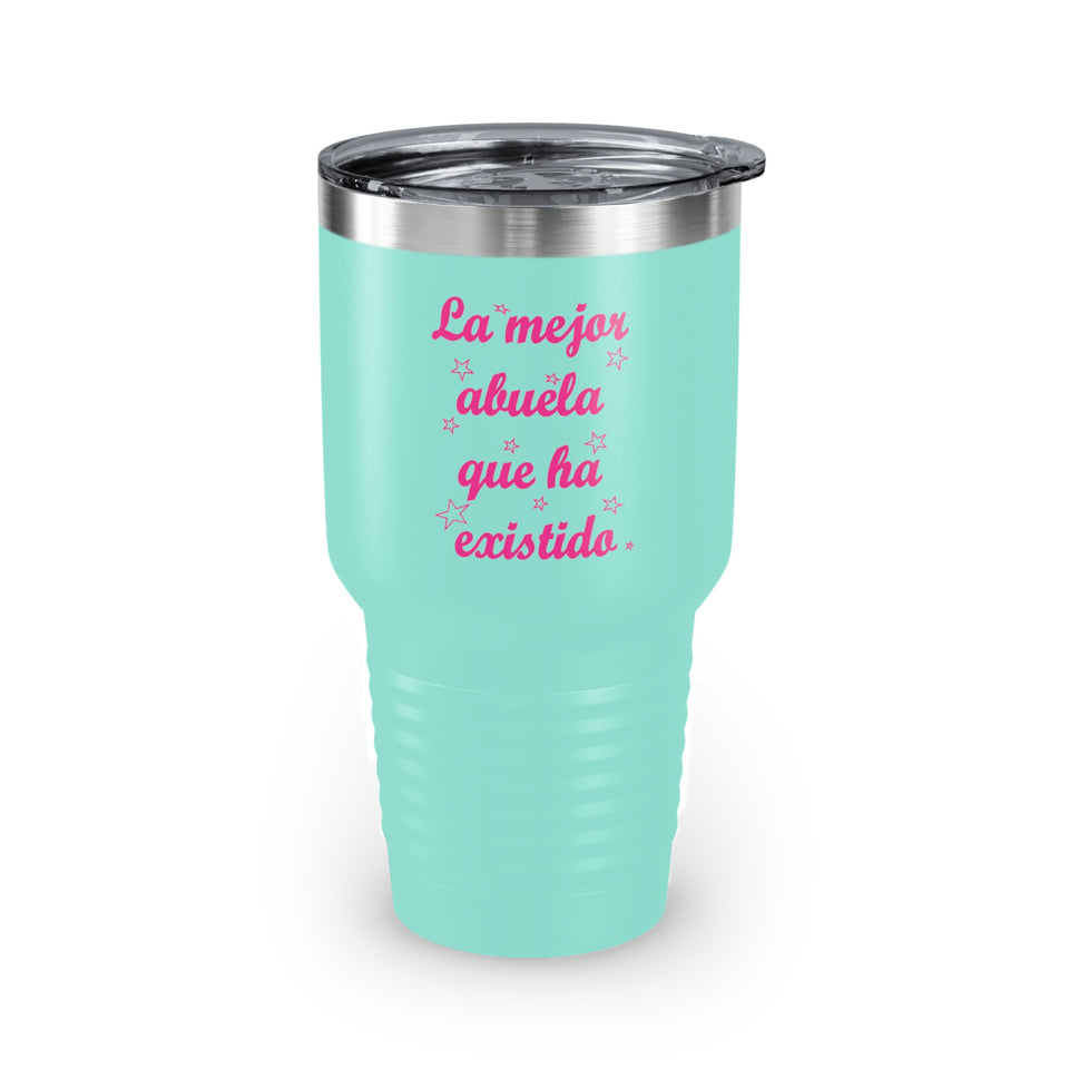 Best Grandma Ever Spanish Ringneck Tumbler, 30oz