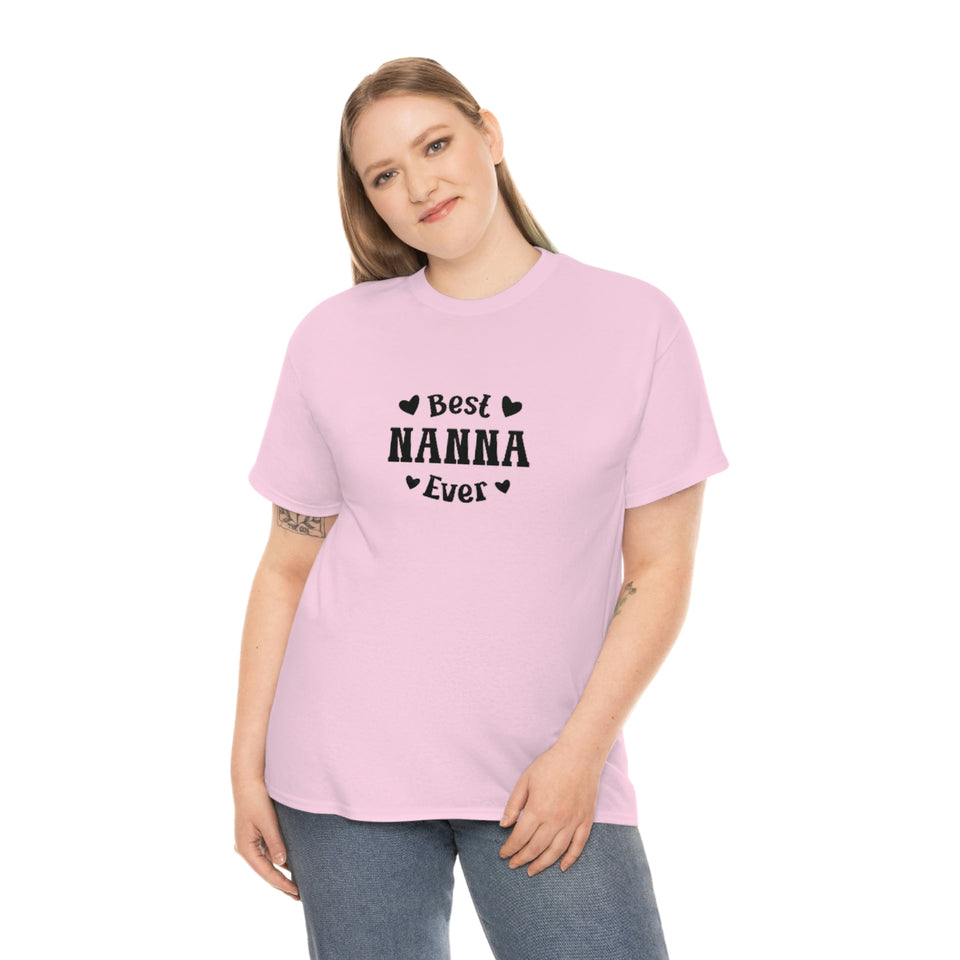 Best Nanna Ever Unisex Heavy Cotton Tee
