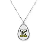 Kings Mountain High School Oval Necklace