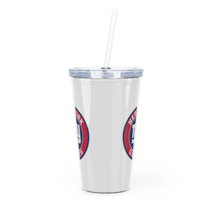 New York Giants Plastic Tumbler with Straw