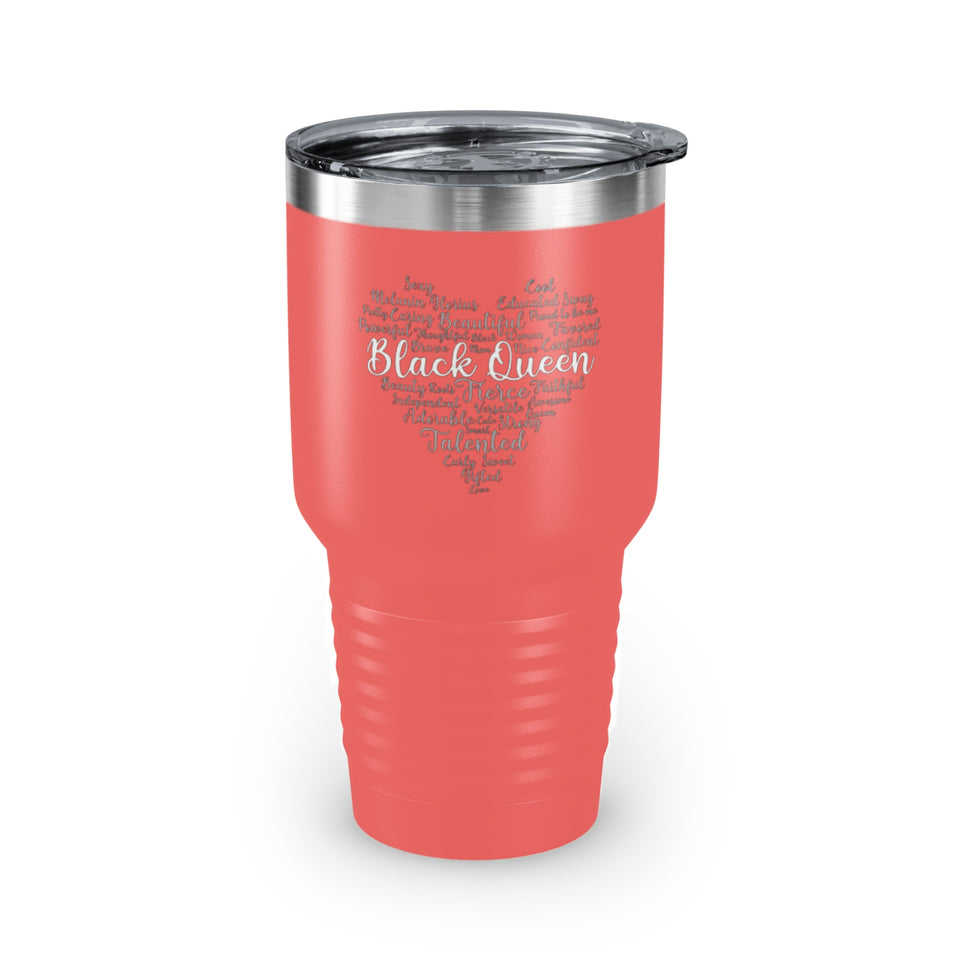 Black Queen Ringneck Tumbler, 30oz