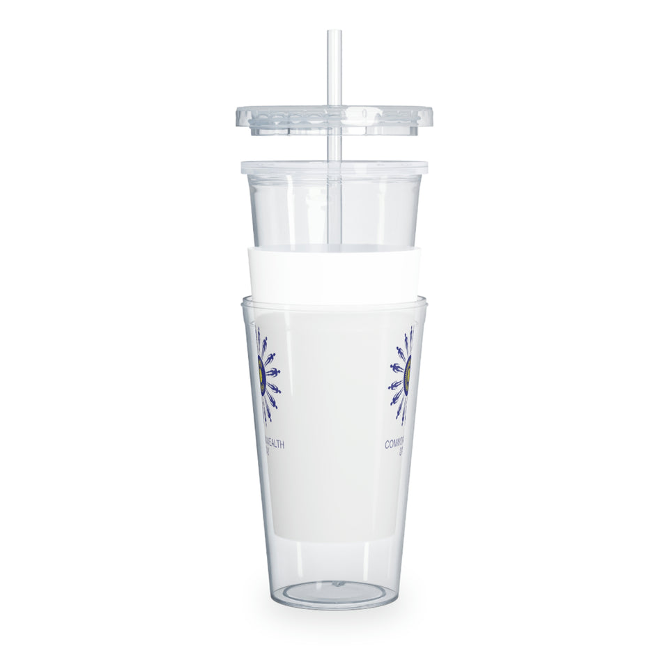 Commonwealth Plastic Tumbler with Straw