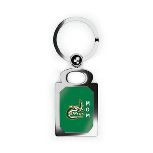 UNCC Mom Rectangle Photo Keyring