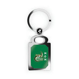 UNCC Mom Rectangle Photo Keyring