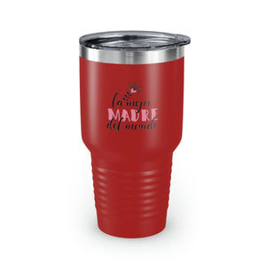 World's Best Mom Ringneck Tumbler, 30oz