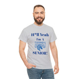 H*ll Yeah! Fayetteville State Broncos Senior Unisex Heavy Cotton Tee