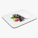 Black Fist Mouse Pad (Rectangle)