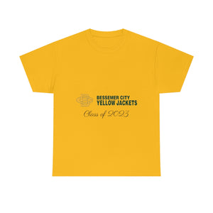 Bessemer City Yellow Jackets Class of 2023 Unisex Heavy Cotton Tee