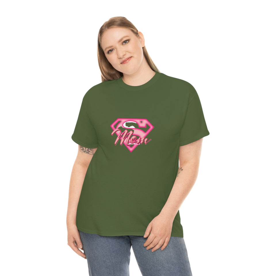 Today's Single Mom Superwoman Unisex Heavy Cotton Tee