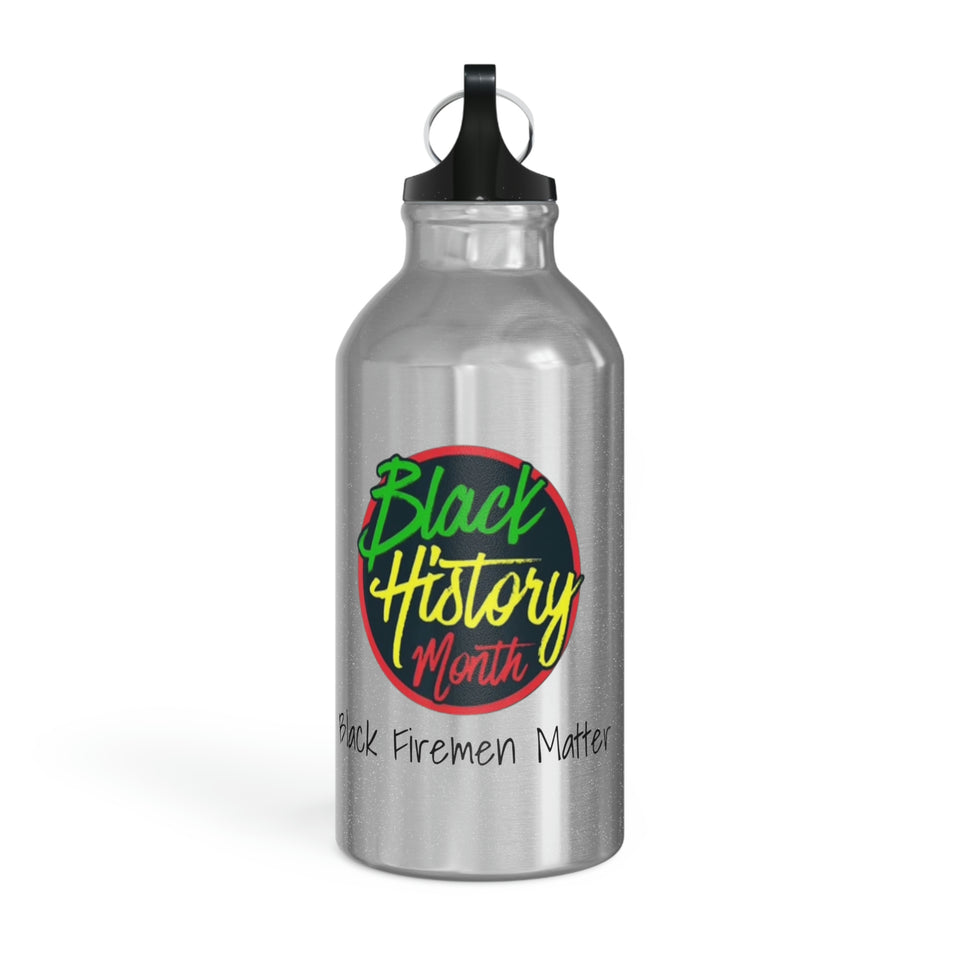 Black Firemen Matter Oregon Sport Bottle