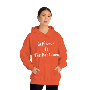 Self Love Is The Best Love Unisex Heavy Blend™ Hooded Sweatshirt