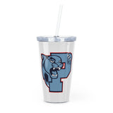 Piedmont HS Plastic Tumbler with Straw