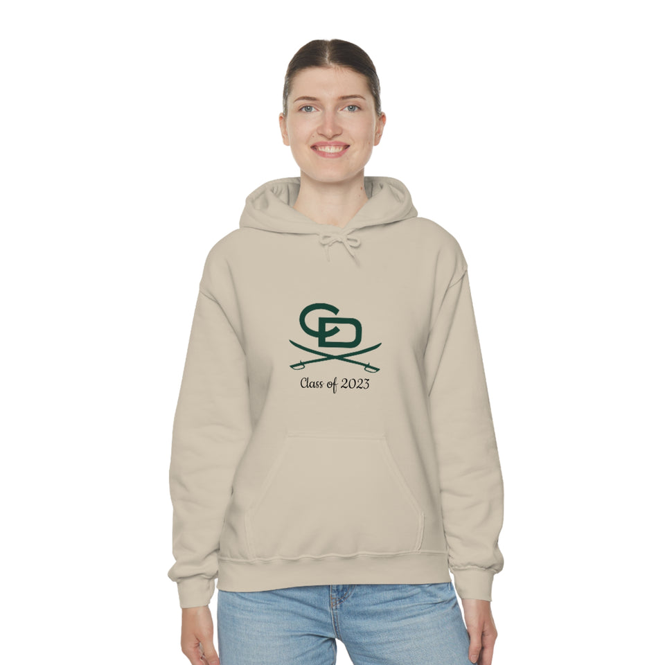 Country Day Class of 2023 Unisex Heavy Blend™ Hooded Sweatshirt