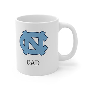 UNC Dad Ceramic Mug 11oz