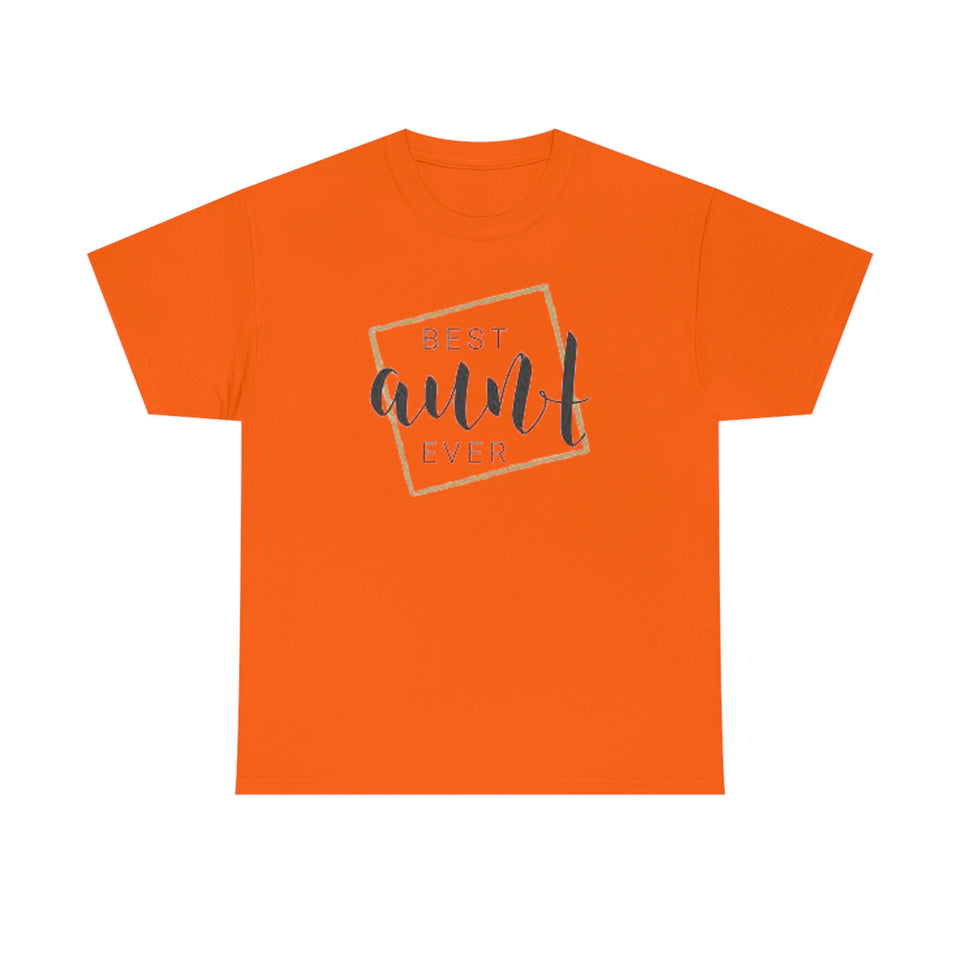 Best Aunt Ever Unisex Heavy Cotton Tee