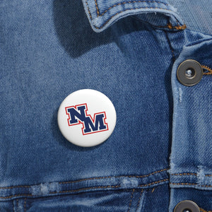 North Meck High School Custom Pin Buttons