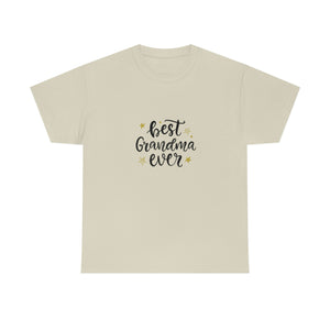 Best Grandma Ever Unisex Heavy Cotton Tee