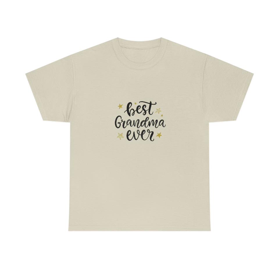 Best Grandma Ever Unisex Heavy Cotton Tee